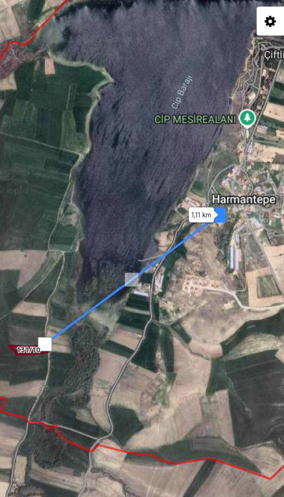 Harmantepe köyünde yola sıfır yatırımlık tarla  6.315M² SATILIK ARSA - ELAZIĞ MERKEZ fotoğraf 2